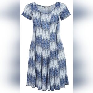 LIKE NEW, WORN ONCE - Chic Pattern Dress